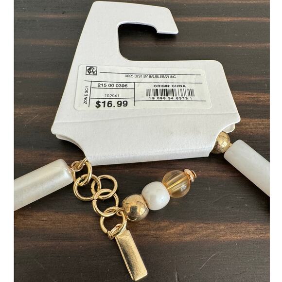 SUGARFIX by BaubleBar Beaded Statement Necklace NWT - Picture 7 of 8